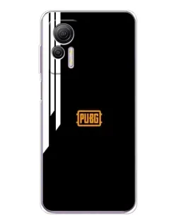 Чехол для Ulefone Note 14 с картинкой «PUBG — вертикальные линии»