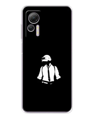 Чехол для Ulefone Note 14 с картинкой «PUBG — белый шлем» Чехол для Ulefone Note 14 с картинкой «PUBG — белый шлем»