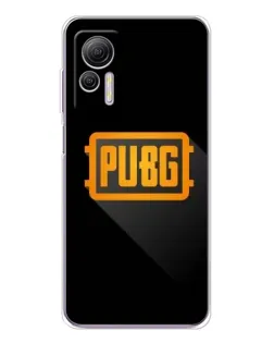 Чехол для Ulefone Note 14 с картинкой «PUBG — рамка лого»