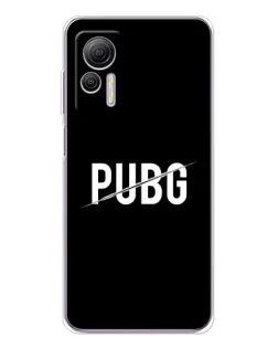 Чехол для Ulefone Note 14 с картинкой «PUBG — белый логотип»