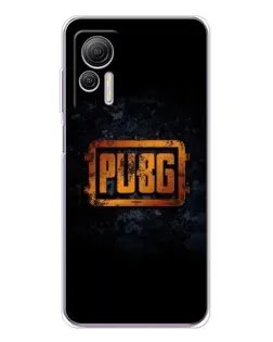 Чехол для Ulefone Note 14 с картинкой «PUBG — золотой логотип»