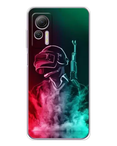 Чехол для Ulefone Note 14 с картинкой «PUBG — огненный воин» Чехол для Ulefone Note 14 с картинкой «PUBG — огненный воин»
