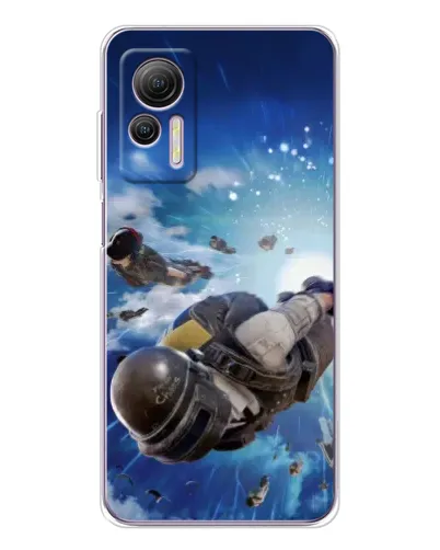 Чехол для Ulefone Note 14 с картинкой «Десант PUBG — прыжок» Чехол для Ulefone Note 14 с картинкой «Десант PUBG — прыжок»