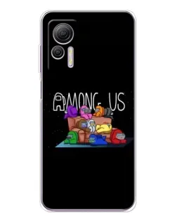 Чехол для Ulefone Note 14 с картинкой «Логотип Among Us»