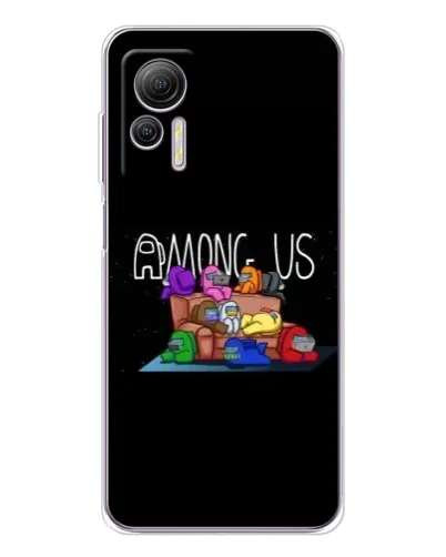 Чехол для Ulefone Note 14 с картинкой «Логотип Among Us» Чехол для Ulefone Note 14 с картинкой «Логотип Among Us»