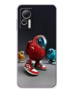 Чехол для Ulefone Note 14 с картинкой «Among Us — 3D стиль»