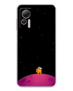 Чехол для Ulefone Note 14 с картинкой «Одинокий герой на планете»