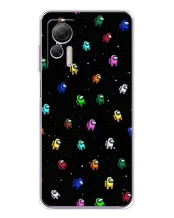 Чехол для Ulefone Note 14 с картинкой «Экипаж Among Us»