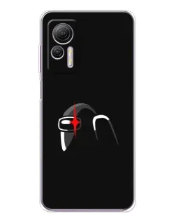 Чехол для Ulefone Note 14 с картинкой «Among Us шлем»