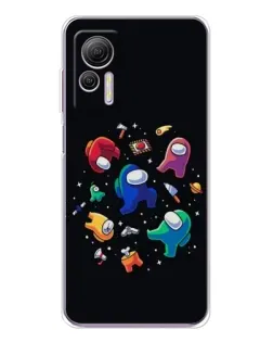 Чехол для Ulefone Note 14 с картинкой «Among Us космос»