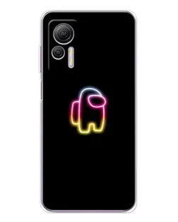 Чехол для Ulefone Note 14 с картинкой «Among Us градиент»