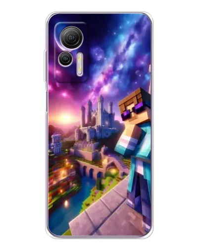 Чехол для Ulefone Note 14 с картинкой «Стив и космос» Чехол для Ulefone Note 14 с картинкой «Стив и космос»