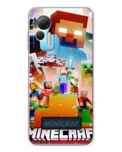 Чехол для Ulefone Note 14 с картинкой «Minecraft герои игры» Чехол для Ulefone Note 14 с картинкой «Minecraft герои игры»