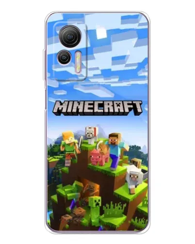 Чехол для Ulefone Note 14 с картинкой «Minecraft классический мир» Чехол для Ulefone Note 14 с картинкой «Minecraft классический мир»