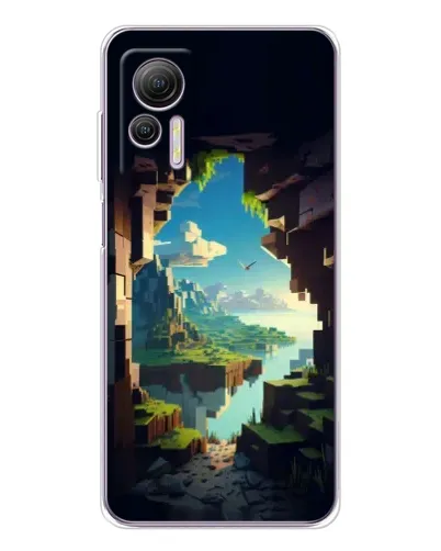 Чехол для Ulefone Note 14 с картинкой «Вид из пещеры» Чехол для Ulefone Note 14 с картинкой «Вид из пещеры»