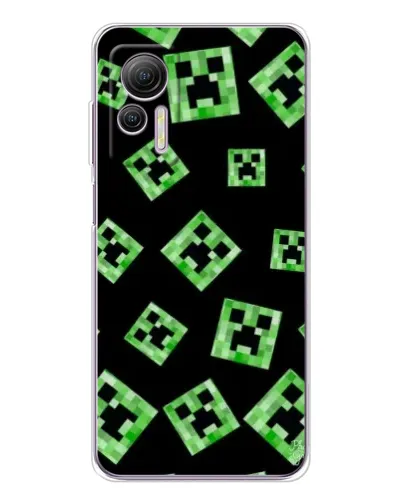 Чехол для Ulefone Note 14 с картинкой «Паттерн с криперами» Чехол для Ulefone Note 14 с картинкой «Паттерн с криперами»