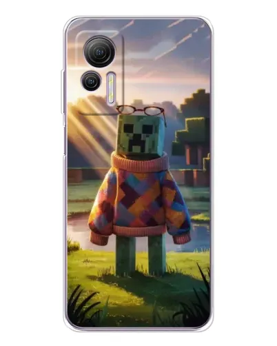 Чехол для Ulefone Note 14 с картинкой «Крипер в свитере» Чехол для Ulefone Note 14 с картинкой «Крипер в свитере»
