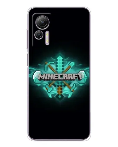 Чехол для Ulefone Note 14 с картинкой «Minecraft Diamond лого» Чехол для Ulefone Note 14 с картинкой «Minecraft Diamond лого»