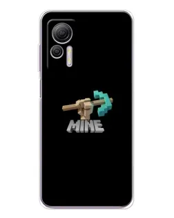 Чехол для Ulefone Note 14 с картинкой «Алмазная кирка»