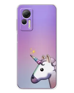 Чехол для Ulefone Note 14 с картинкой «Единорог градиент»