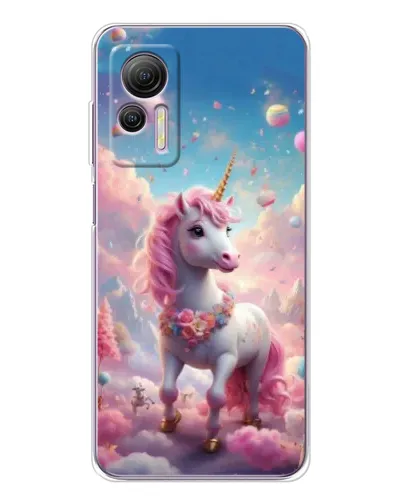 Чехол для Ulefone Note 14 с картинкой «Единорог среди облаков» Чехол для Ulefone Note 14 с картинкой «Единорог среди облаков»