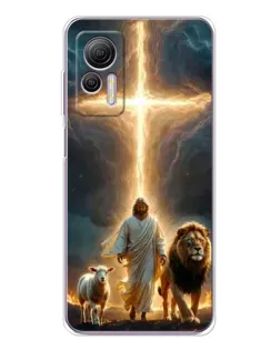 Чехол для Ulefone Note 14 с картинкой «Лев Иуды и Свет»