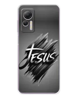 Чехол для Ulefone Note 14 с картинкой «Надпись Jesus Graffiti»