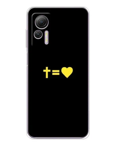 Чехол для Ulefone Note 14 с картинкой «Сердце и Крест» Чехол для Ulefone Note 14 с картинкой «Сердце и Крест»