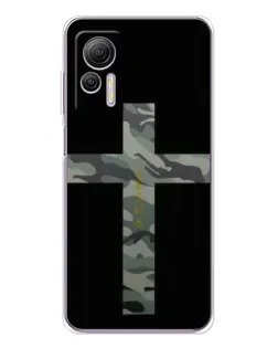 Чехол для Ulefone Note 14 с картинкой «Милитари Крест»