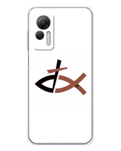 Чехол для Ulefone Note 14 с картинкой «Рыба и крест» Чехол для Ulefone Note 14 с картинкой «Рыба и крест»
