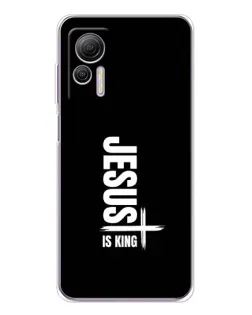 Чехол для Ulefone Note 14 с картинкой «Вертикаль веры Jesus»