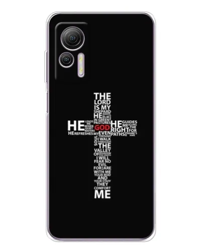 Чехол для Ulefone Note 14 с картинкой «Текстовый крест» Чехол для Ulefone Note 14 с картинкой «Текстовый крест»