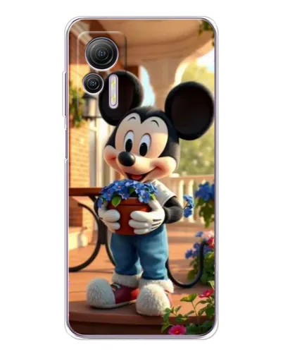 Чехол для Ulefone Note 14 с картинкой «Микки садовод» Чехол для Ulefone Note 14 с картинкой «Микки садовод»
