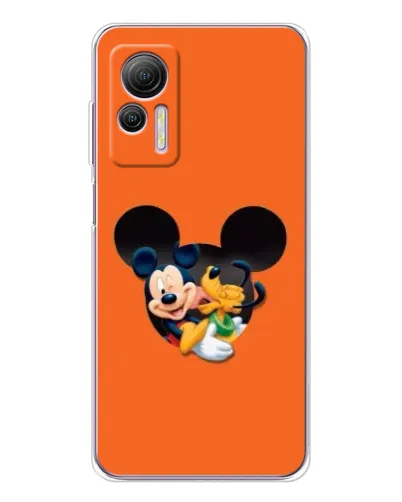 Чехол для Ulefone Note 14 с картинкой «Сердце Микки Минни» Чехол для Ulefone Note 14 с картинкой «Сердце Микки Минни»