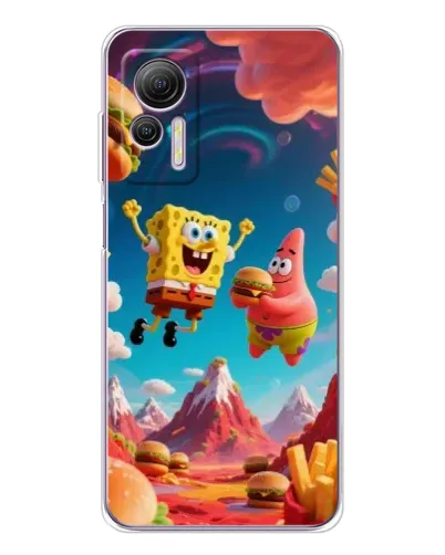Чехол для Ulefone Note 14 с картинкой «Космический фастфуд» Чехол для Ulefone Note 14 с картинкой «Космический фастфуд»