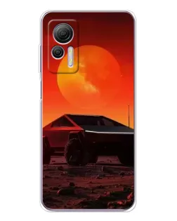 Чохол для Ulefone Note 14 з картинкою «Cybertruck на Марсі»