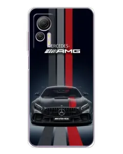 Чехол для Ulefone Note 14 с картинкой «Mercedes — белый карбон» Чехол для Ulefone Note 14 с картинкой «Mercedes — белый карбон»