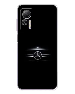 Чехол для Ulefone Note 14 с картинкой «Mercedes — абстрактные линии»