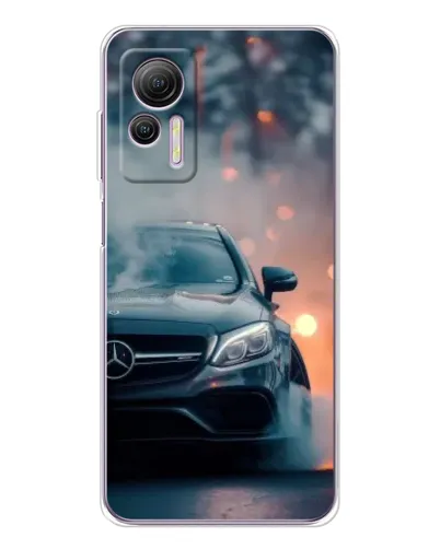 Чехол для Ulefone Note 14 с картинкой «Mercedes — ночной город» Чехол для Ulefone Note 14 с картинкой «Mercedes — ночной город»