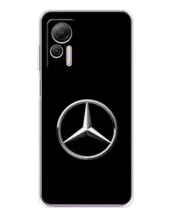 Чехол для Ulefone Note 14 с картинкой «Mercedes классический лого»