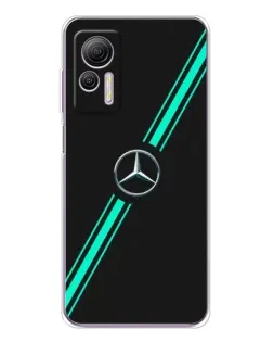 Чехол для Ulefone Note 14 с картинкой «Спортивные линии Mercedes»