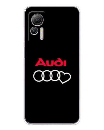 Чехол для Ulefone Note 14 с картинкой «Логотип Audi Heart» Чехол для Ulefone Note 14 с картинкой «Логотип Audi Heart»