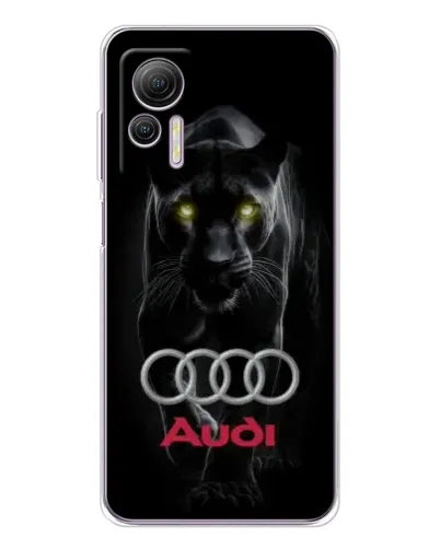 Чехол для Ulefone Note 14 с картинкой «Пантера и Audi» Чехол для Ulefone Note 14 с картинкой «Пантера и Audi»