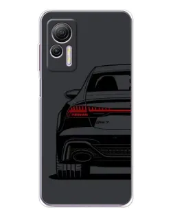Чехол для Ulefone Note 14 с картинкой «Задняя часть Audi — арт»