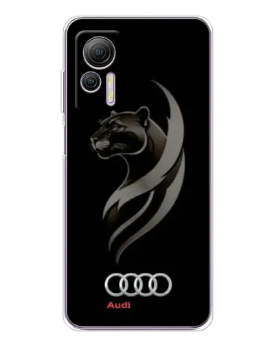 Чехол для Ulefone Note 14 с картинкой «Графика — пантера и Audi» Чехол для Ulefone Note 14 с картинкой «Графика — пантера и Audi»