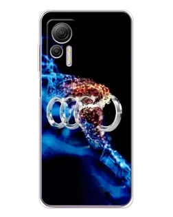 Чехол для Ulefone Note 14 с картинкой «Энергия лого Audi»