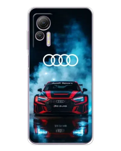 Чехол для Ulefone Note 14 с картинкой «Audi Sport — неон» Чехол для Ulefone Note 14 с картинкой «Audi Sport — неон»