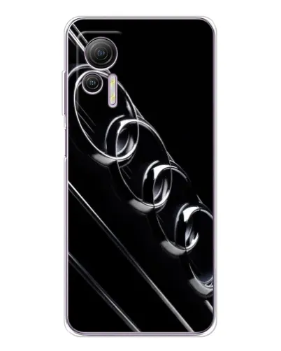Чехол для Ulefone Note 14 с картинкой «Audi — абстрактные кольца» Чехол для Ulefone Note 14 с картинкой «Audi — абстрактные кольца»