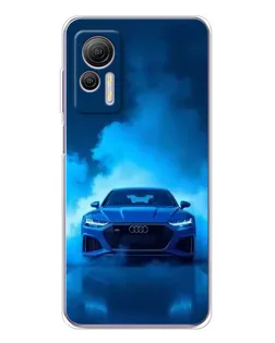 Чехол для Ulefone Note 14 с картинкой «Audi — голубая энергия»