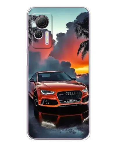Чехол для Ulefone Note 14 с картинкой «Audi — закат» Чехол для Ulefone Note 14 с картинкой «Audi — закат»